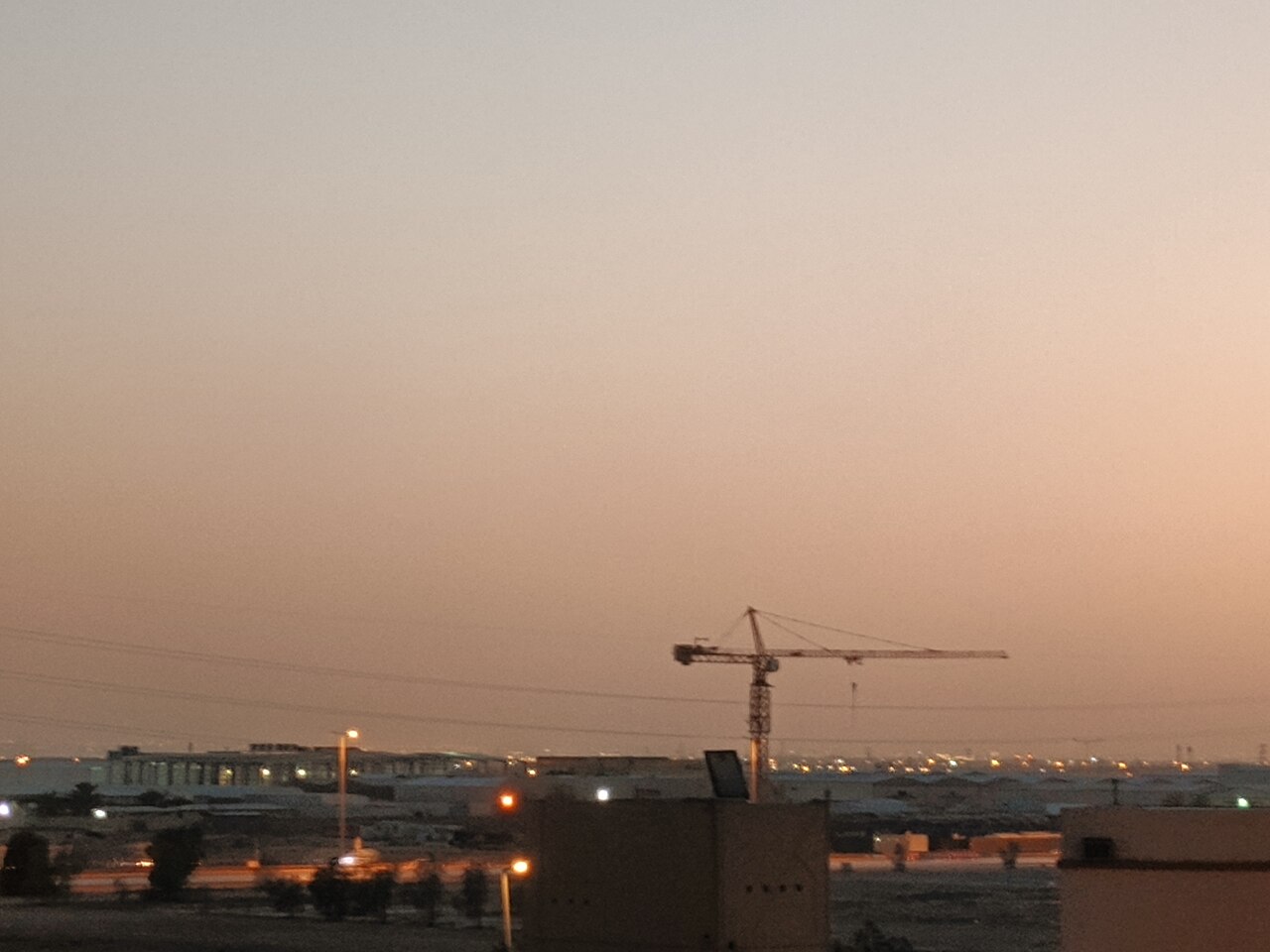 Industrial Construction Site — Saudi Arabia