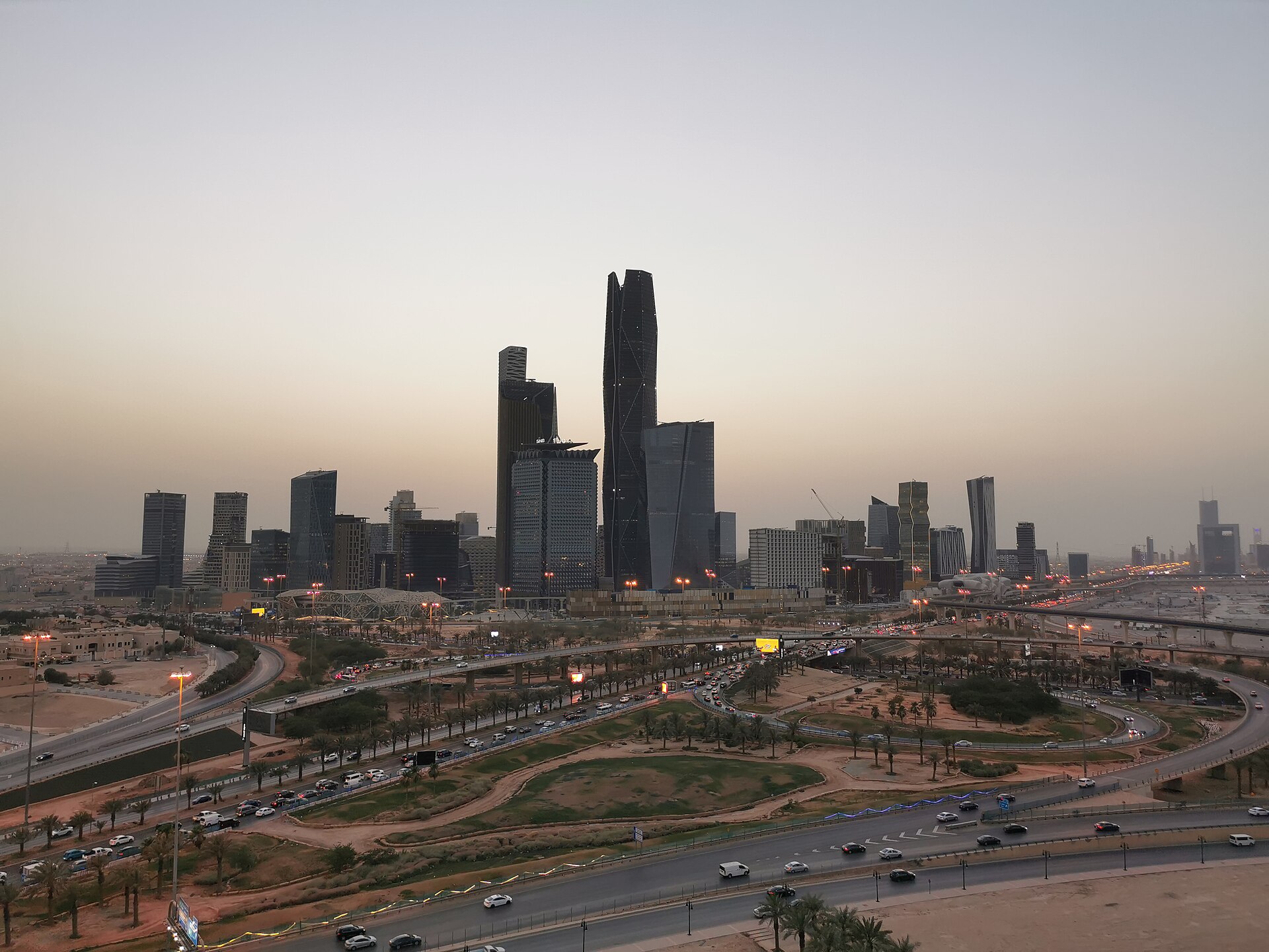 King Abdullah Financial District in Riyadh, Saudi Arabia